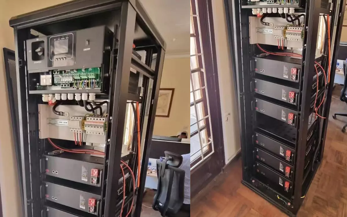 مشروع نظام تخزين الطاقة الداخلي بقدرة 30 كيلوواط ساعة في كينيا