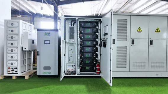 نظام تخزين الطاقة في خزانة خارجية بسعة 418 كيلواط/ساعة