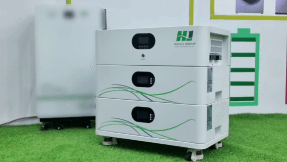 تخزين الطاقة الشمسية المنزلي (قابل للتكديس)