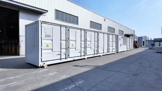 نظام حاوية لتخزين الطاقة بسعة 5 ميجاواط/ساعة