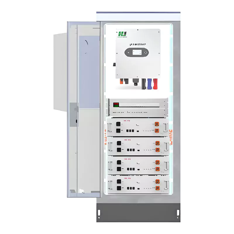 خزانة نظام تخزين الطاقة الشمسية المنزلي (عاكس جداري – داخلي)