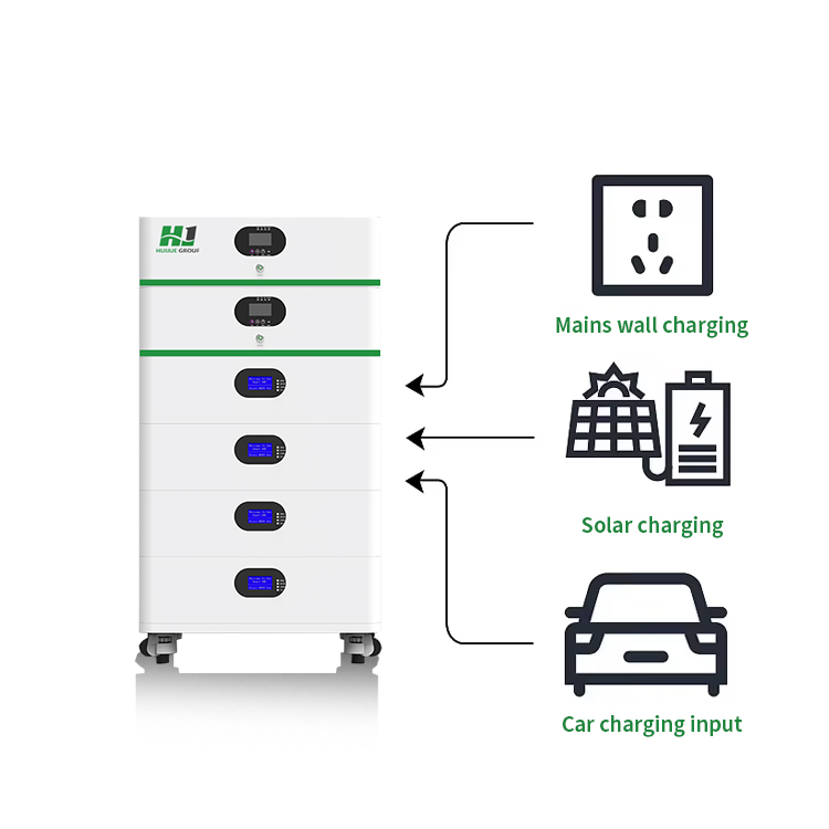 تخزين الطاقة الشمسية المنزلي (قابل للتكديس)