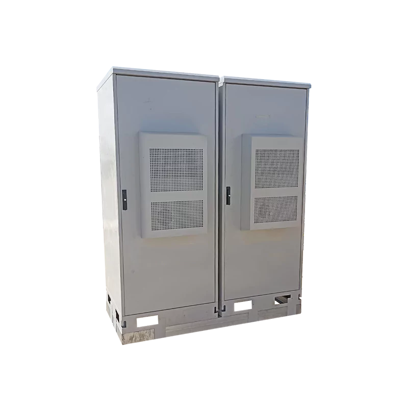 خزانة خارجية قائمة على الأرض ذات حجرة واحدة بسعة 40U