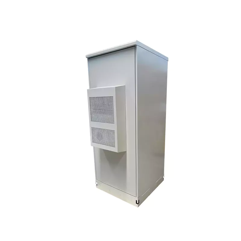 خزانة خارجية قائمة على الأرض ذات حجرة واحدة بسعة 40U