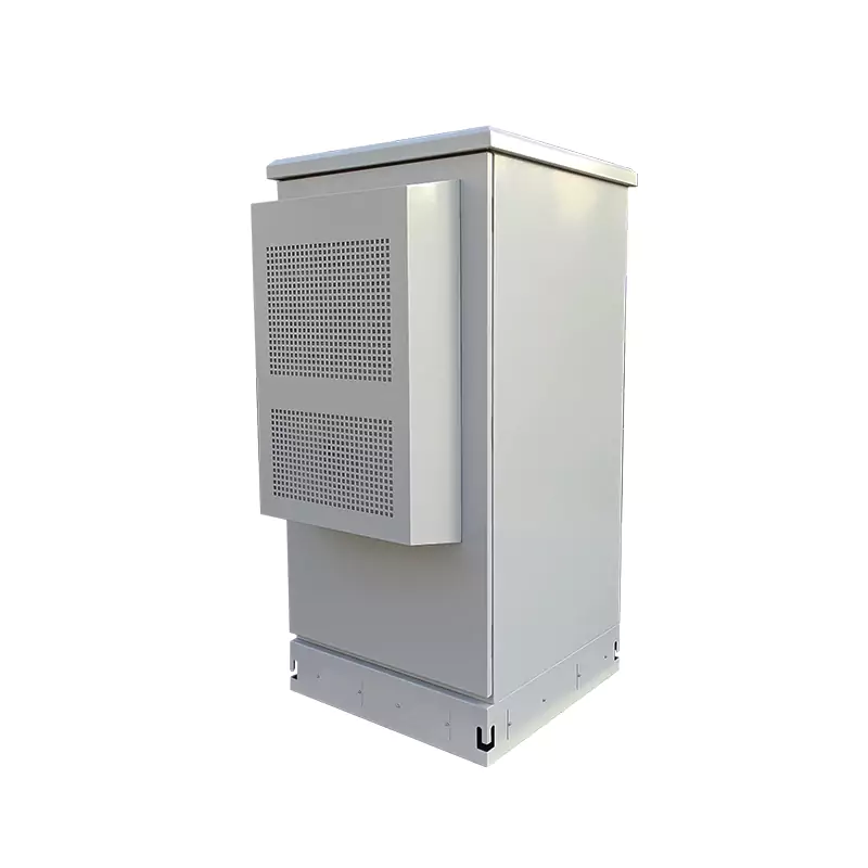 خزانة خارجية قائمة على الأرض ذات حجرة واحدة 27U